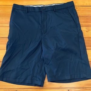 Navy Greg Norman golf shorts